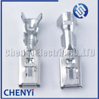 10 Pcs 6.3mm Composite Brass tin plating Wiring Terminal DJ6223-6.3C female Pin for Connector Plug Socket Fuse Box Wire Harness