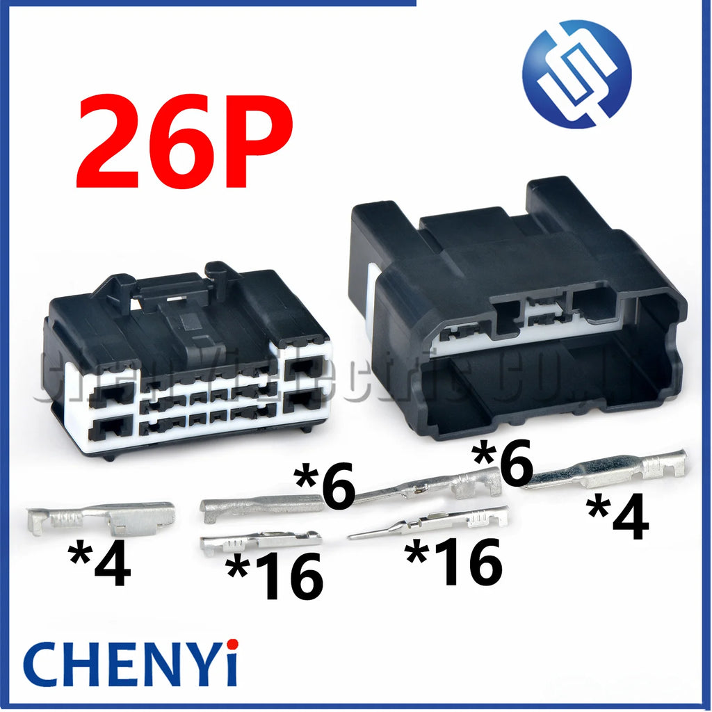26 Pin Automotive connector car door harness assembly plug 6098-7907 6098-7910 6098-7912 For Hyundai Kia GAC