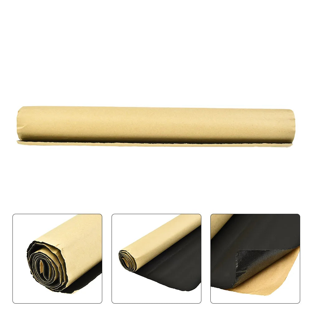 50x100cm 3mm Car Soundproof Deadening Heat Noise Insulation Warm Foam Pad Car Sound Absorber Heat Foam Mat