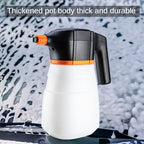DIY Electric Foam Sprayer Foaming Pump Sprayer USB Rechargeable Lithium Auto Wash Battery Cleaning Tool Auto Accessories Amagi