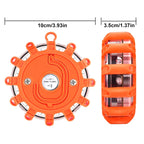 1Pc Magnetic LED Strobe Warning Light Car Emergency Road Rescue Safety Flashing Lights Roadside Auto Signal Lamp Accessory