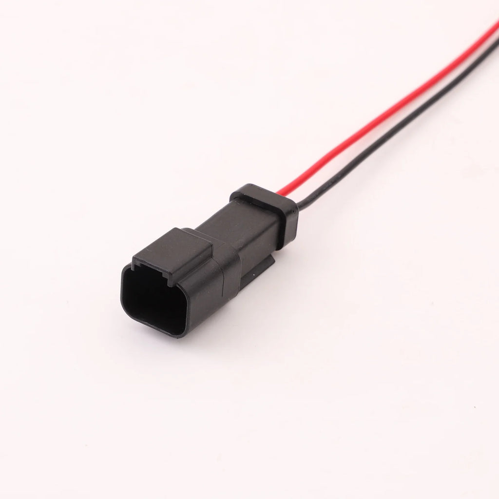 2-PIN Connector Waterproof 1.6mm Series Male Female Connectors Wiring Harness DT04-2P-E005 DT06-2S-E004