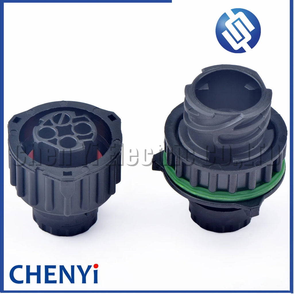 3 Pin female or male Automotive waterproof Circular connector Truck heavy machinery Plug 1-967325-2 1-967402-2 With  pin