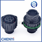 3 Pin female or male Automotive waterproof Circular connector Truck heavy machinery Plug 1-967325-2 1-967402-2 With  pin