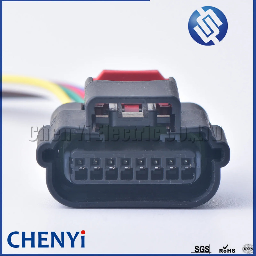 8 Pin Mass Air Flow MAF Meter Sensor Plug waterproof Connector ATSSPB-C08C-1AK for Chevrolet Buick Cadillac GMC OPEL with wires