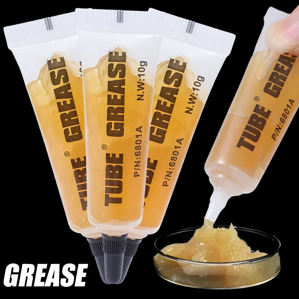 10g Bearing Gear Chain Grease Professional Machinery Gear Grease Bearing Oil Bicycle Wheel Lubricant Plastic Silicone Grease