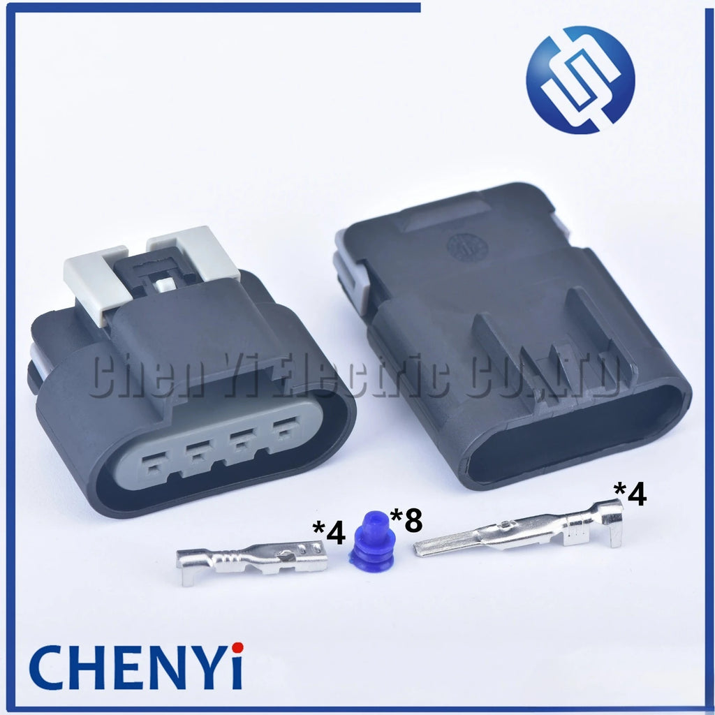 4 Pin male or female waterproof fuel electric pump auto connector 15326633 15326631 For Tahoe gas pump plug Buick GM