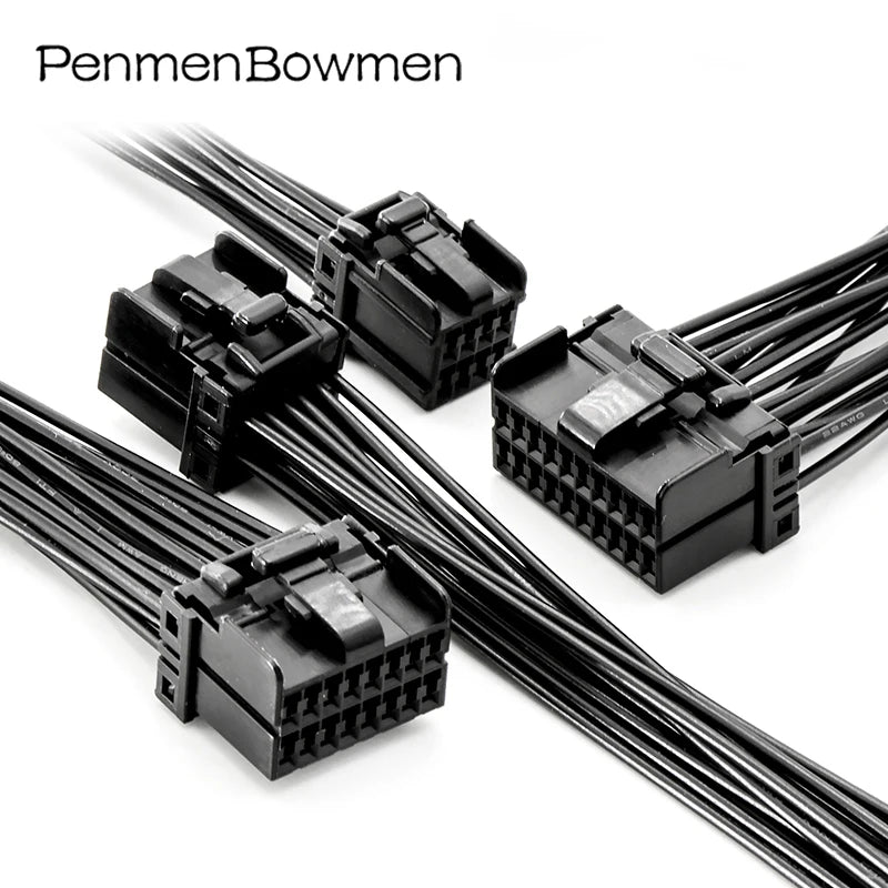 1 Set 6 8 12 16 20 Pin 1.2mm Sheathed Car Window Lifter Plug Connector Wire Harness 174047-2 174045-2