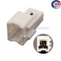 2pin auto waterproof electric plastic wire harness connector 6098-6961