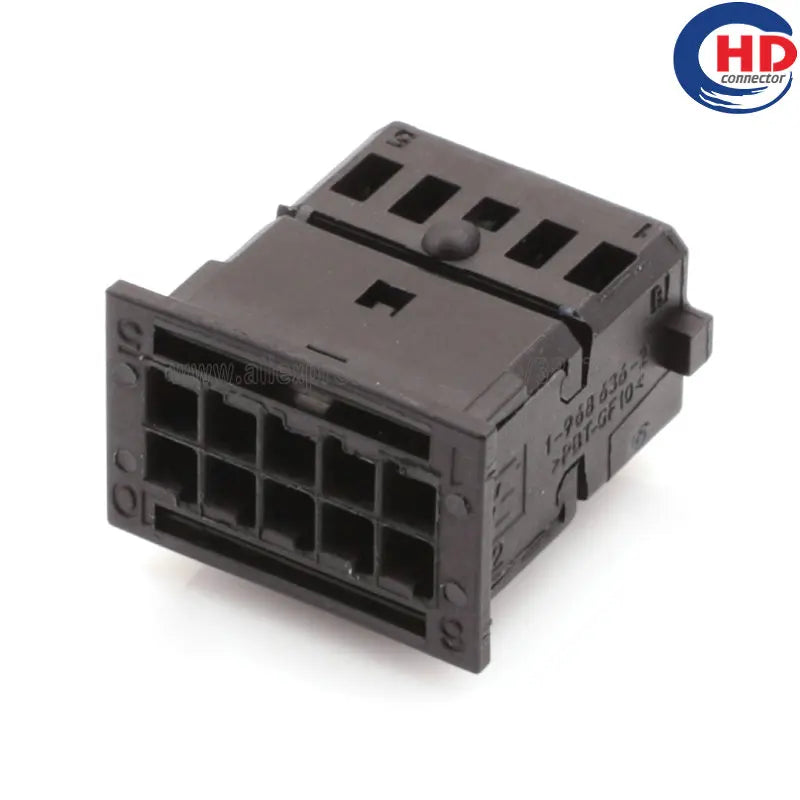 10pin auto waterproof electric plastic wire harness connector 1-968636-2