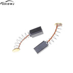 10pcs 5x5 x8mm Mini Drill Electric Grinder Replacement Carbon Brushes Spare Parts for Electric Motors Dremel Rotary Tools