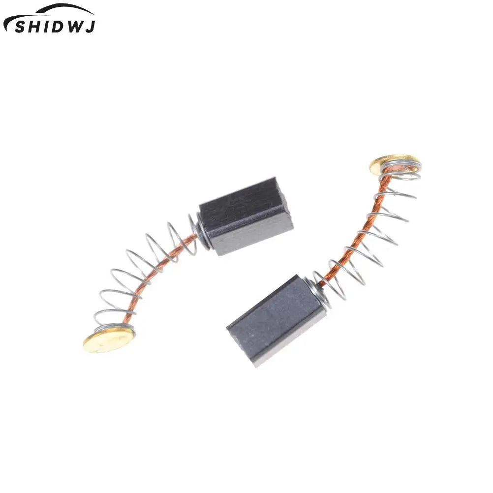 10pcs 5x5 x8mm Mini Drill Electric Grinder Replacement Carbon Brushes Spare Parts for Electric Motors Dremel Rotary Tools