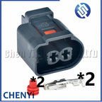 2 Pin Automotive waterproof connector wiper kettle water spray motor harness plug 8364515 18139 14725 18877 13547