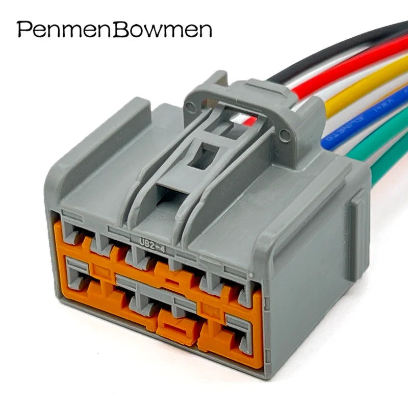 1 Set 12 Pin Car Tailgate Module Inverter Electrical Cable Connectors Wire Harness Plug 7283-6467-40 For Ford Buick 7282-6467-40