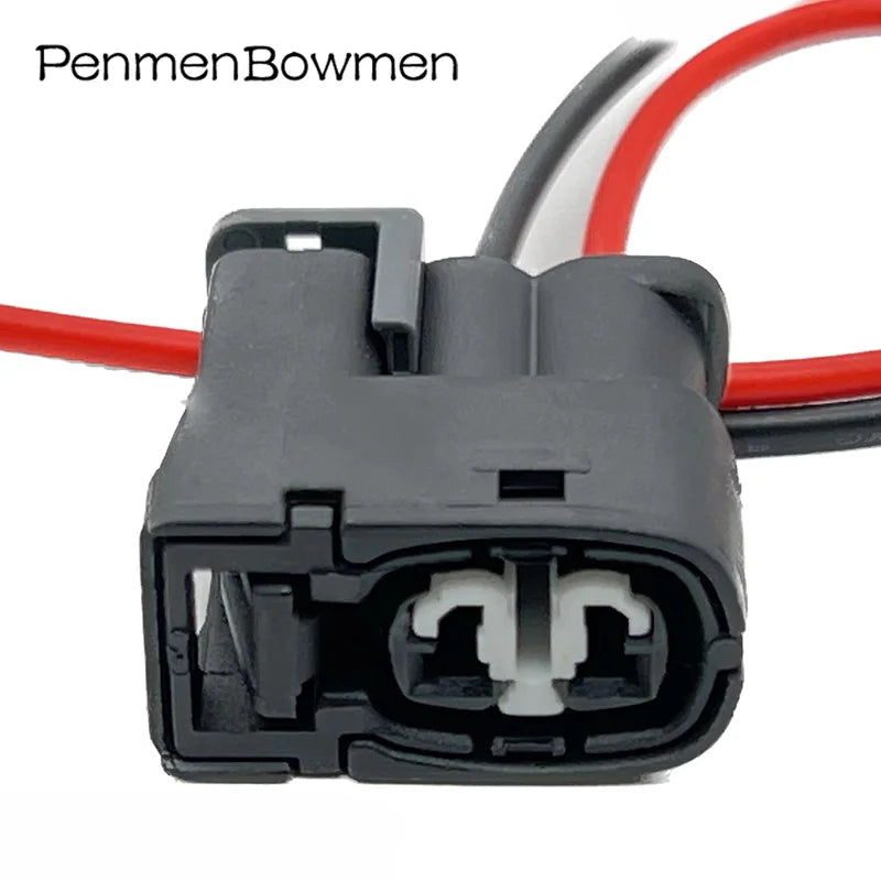 1 Set 2 Pin Car Injector Electrical Cable Connectors Female Wire Harness Plug 90980-11246 7283-8226-30 For Toyota Hyundai Mazda