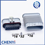 16 Pin Auto waterproof connector Car Front and rear bumper radar sensor Wire harness Plug 805-587-542 807-445 807-446 706-326