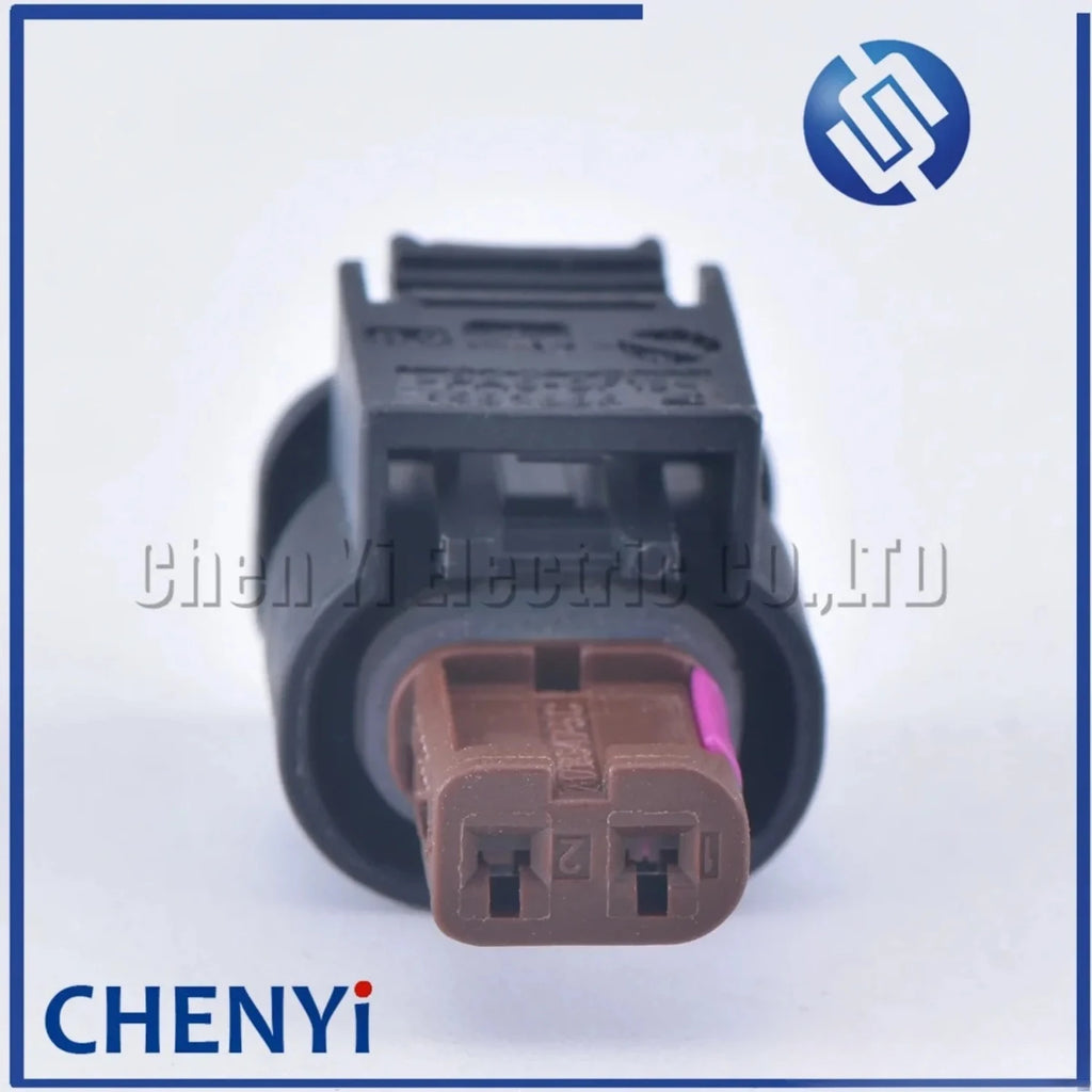 2 Pin female Auto waterproof connector Injector plug VVT solenoid valve camshaft Wire harness Plug 4H0 973 702 4H0973702