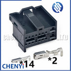 16 Pin Auto connector Front window regulator motor Wire harness plug 1K0972961 1K0 972 961 6RD959801E 6RD959802E