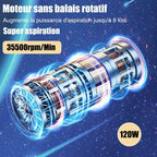 Car Vacuum Cleaner Strong Suction Cleaning Mini Machine Wireless Portable Handhled Blower Machine Air Duster for Home Appliances