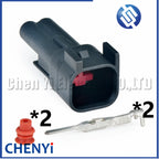 2 Pin Automotive Turn Signa lamp connector Fog Lights Wire harness Plug 2272457 J1B112B591AA 6R3Z-13411-BA E-4014A E-4011A