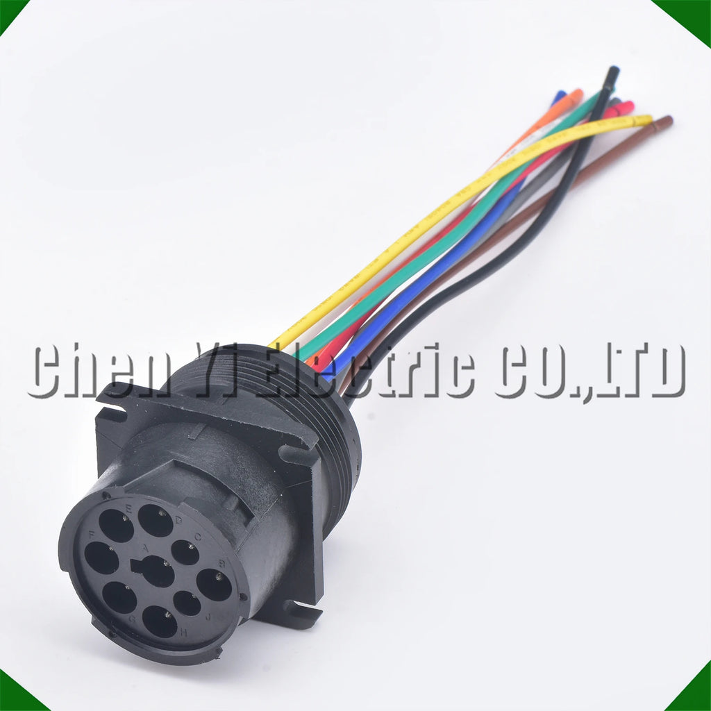 9-Pin Wire Harness Harness waterproof connector Diagnosctic circular Harness 1939P 1939S