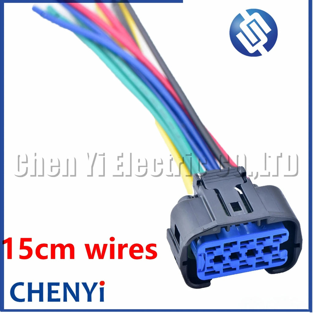 10 Pin female Automobile waterproof connector headlight tail light Plug HP405-10021 For Hyundai-Kia