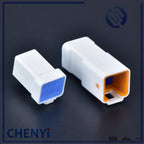 5 sets Black or white 8 Pin Automotive Waterproof Connector Male or Female Butt Plug 08R-JWPF-VSLE-S 08T-JWPF-VSLE-S With pins