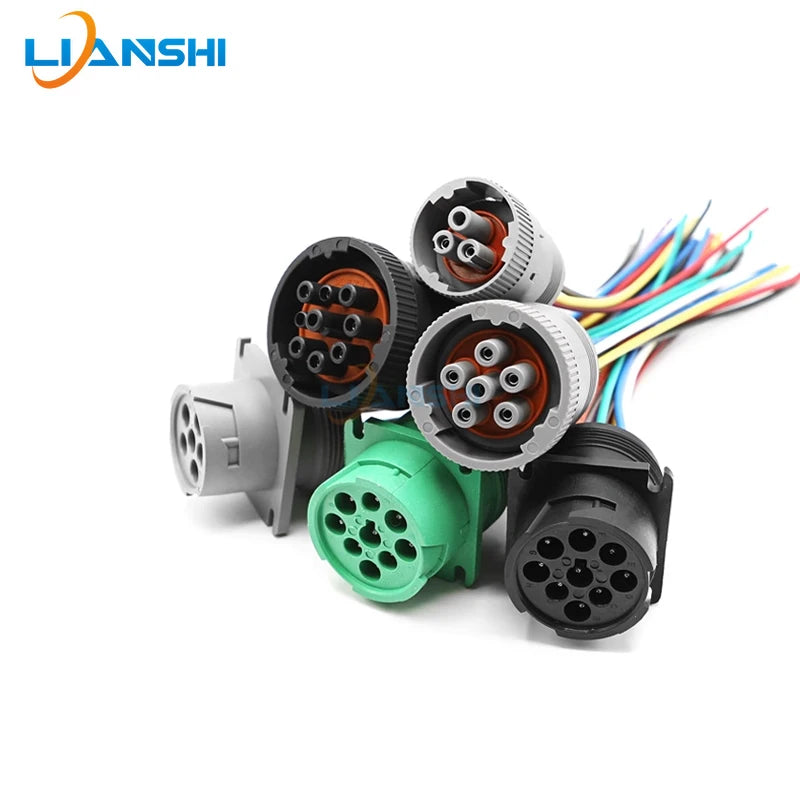 HD16-9-1939S automotive connector, HD10-9-96P diagnostic interface waterproof plug-in wire harness