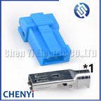 1 Pin blue Automotive connector Car host Radio Receiver Assembly harness plug 90980-12957 90980-12960 For Toyota LEXUS Honda