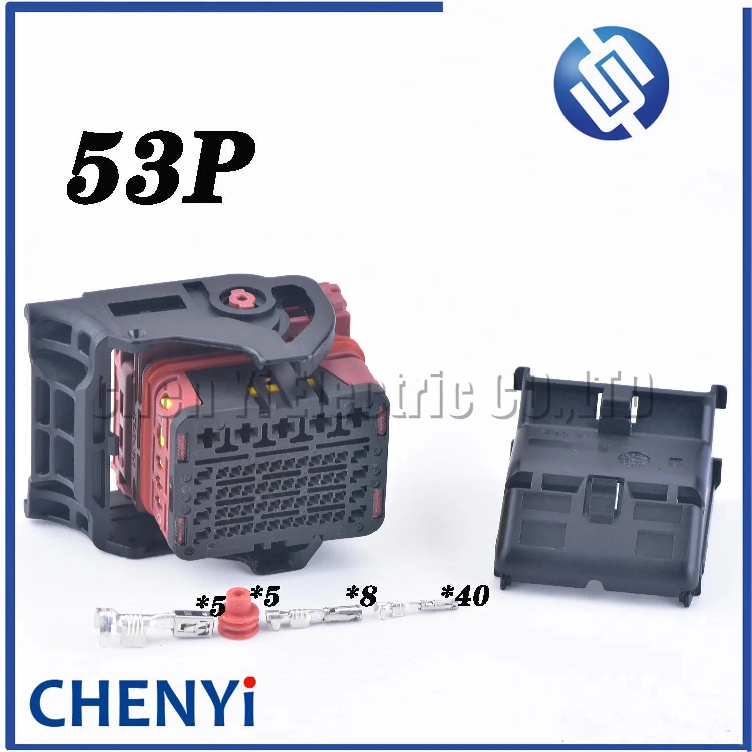 53 Pin/way Receptacle Hybrid Modular Wiring Plug ECU connector With Pins 64321-2019 643212019 34763-0001 64321-2011