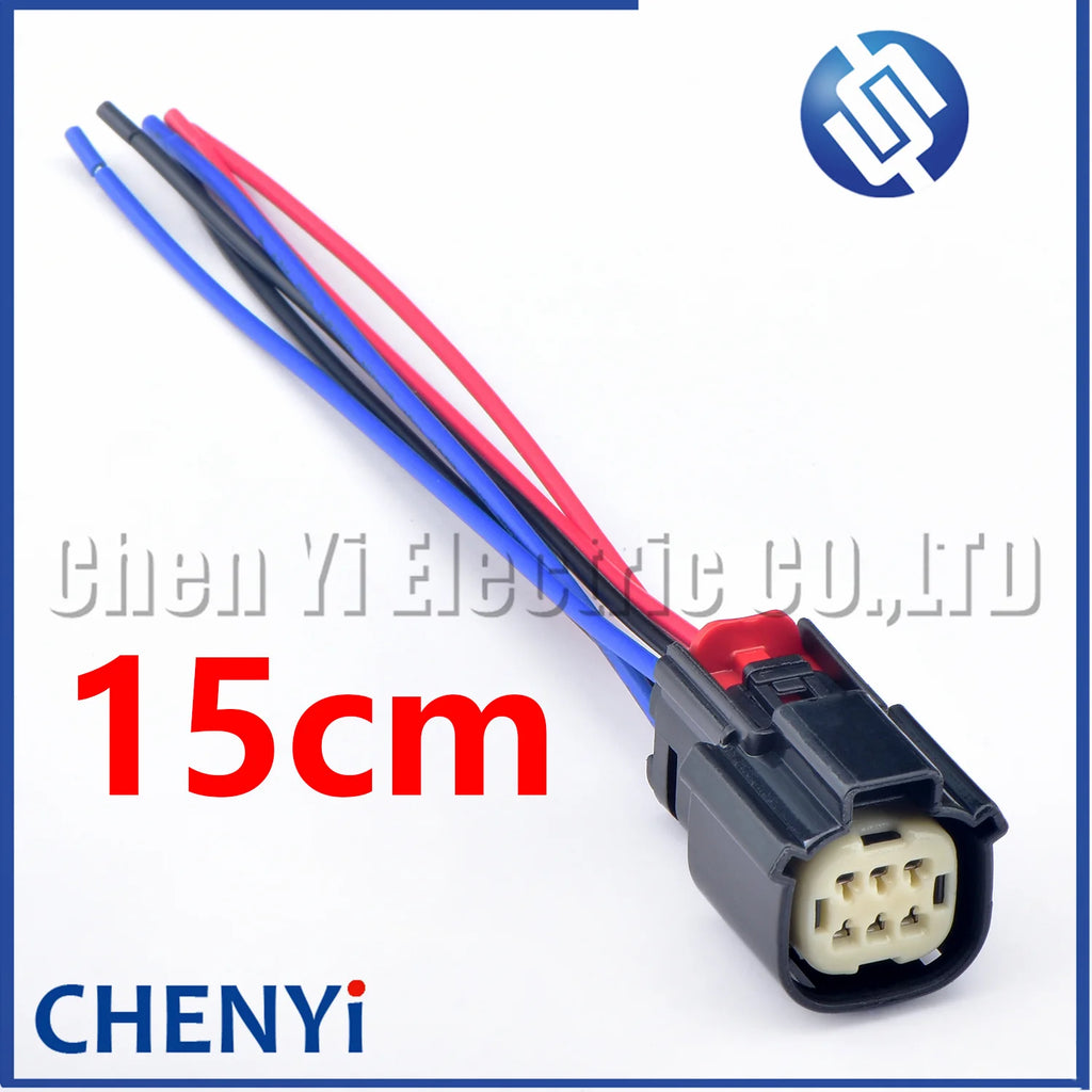 6 Pin Automotive waterproof connector Tail light Bumper Light Fog Light Wire harness Plug For Ford Buick Chevrolet Cadillac