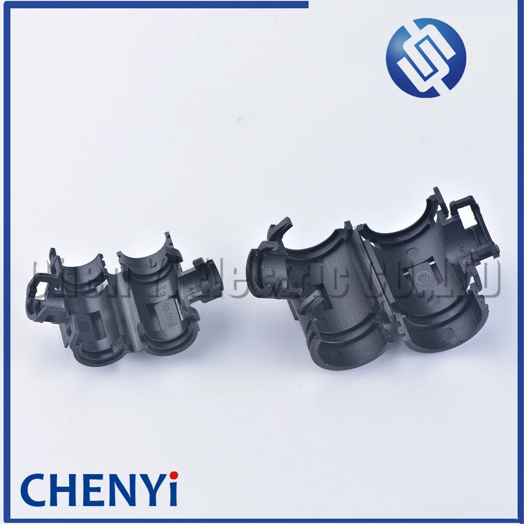 Auto waterproof wire harness connector bellows buckle manifolds T-tee ailpin Corrugated pipe clamp clasp cover 9806136 9806105
