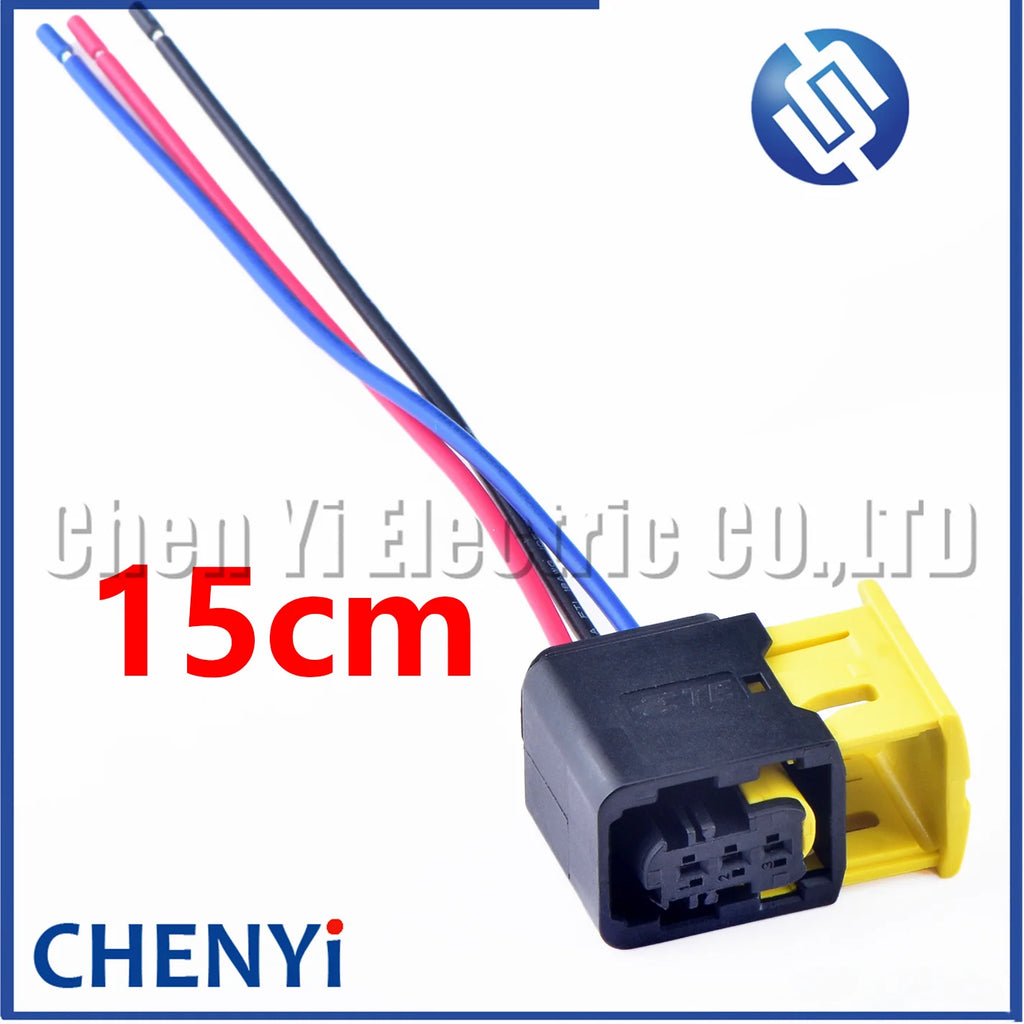 3 Pin female or male waterproof injector connector automotive electrical car ECU connector 1-1418448-1 1-1703843-1 1-1670730-1