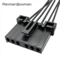 1 Set 6 Pin Car Rear Taillights Turn Lamp Line Board Electrical Cable Connectors Wire Harness Plug for Ford