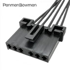 1 Set 6 Pin Car Rear Taillights Turn Lamp Line Board Electrical Cable Connectors Wire Harness Plug for Ford