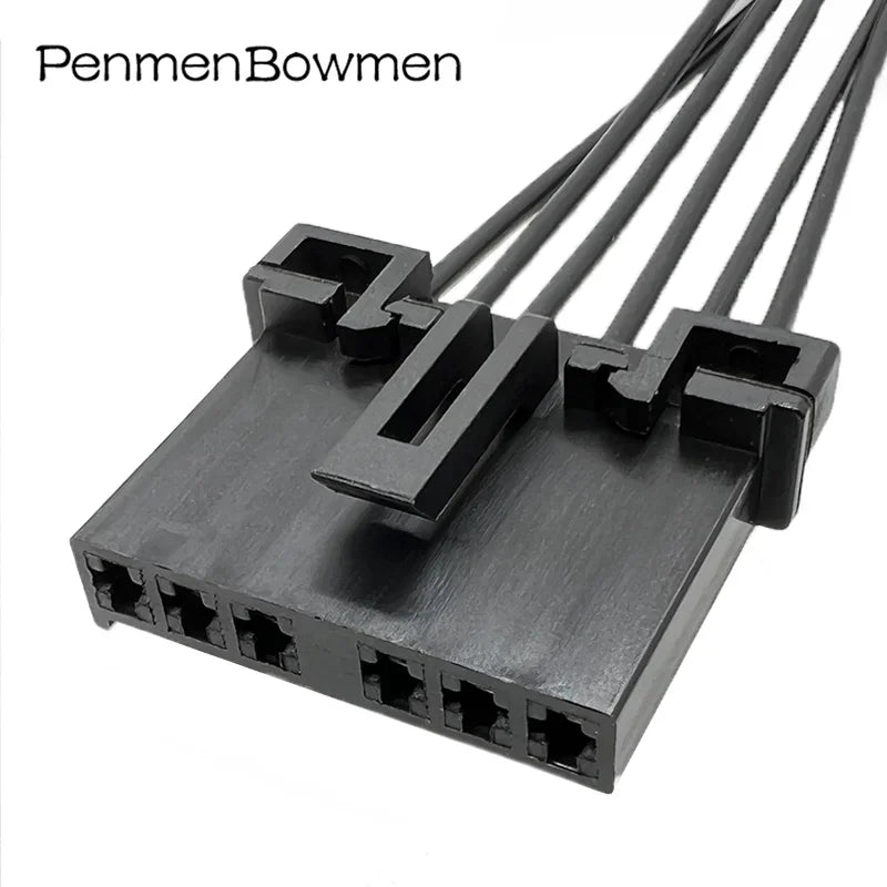 1 Set 6 Pin Car Rear Taillights Turn Lamp Line Board Electrical Cable Connectors Wire Harness Plug for Ford