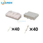1318389-1, domestic 1674312-1, applicable to 40-hole Toyota instrument harness plug DJ7401S-0.7-21