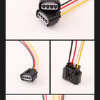 4-PIN Auto Ignition Coil Connector Wire Harness Plug 2.2mm Female Connector For Toyota Lexus 7283-7449-30/90980-11885