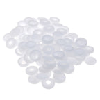 50Pcs Car Hinged Cover Cap Number Plate Fitting Fixing Self Tapping Screw For License Plate Screw Caps Screws Plugs