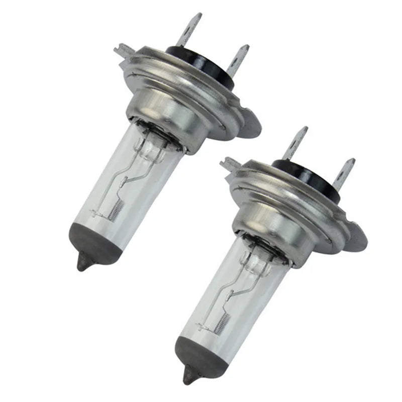 2Pcs Car H7 Xenon Headlight 12V 55W 6000K Halogen White Light Lamp Bulbs Auto Fog Lamp Car Halogen Bulb