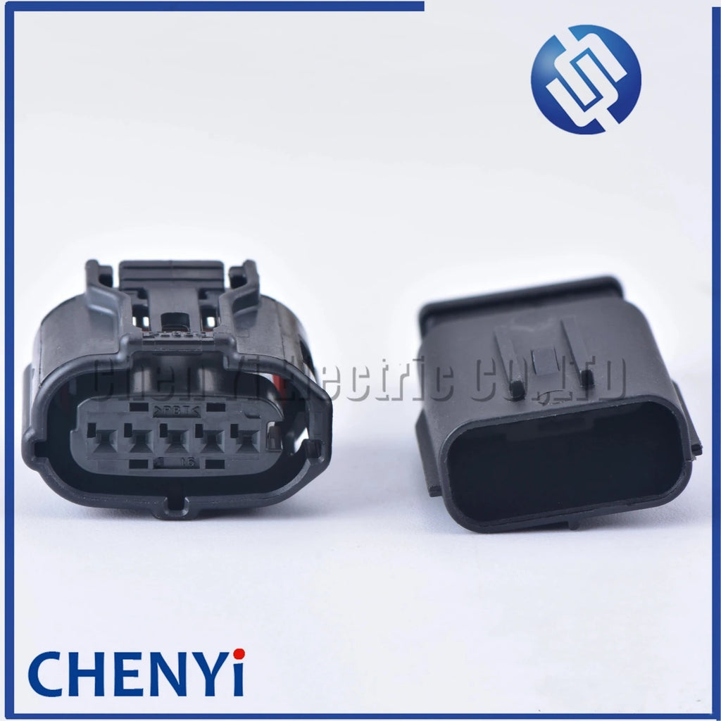 2 set 5 PinAutomotive connector Air Flow Meter wire harness plug  6189-1046 For Toyota TS Series MAF
