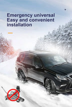 Snow Chain Tyre Chain 10/1PCS Urethane Set Wheel Ties Belts Car Tires Chains Winter Anti-Slip Chain Anti Skid Snow Emergency New