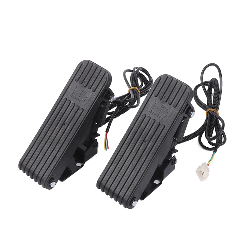 Foot Pedal Electric Bike Scooter Throttle E-bike Electric Tricycle Accelerator Pedal Speed Control Motorcycle Throttle