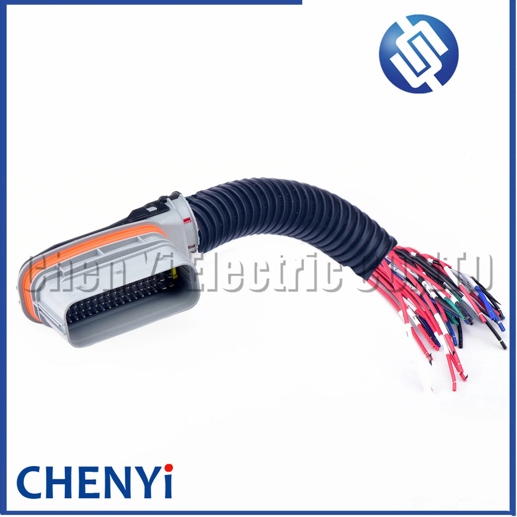 Engine ECU DCU Computer Board Wiring Plug Socket 1-1418883-1 2-1718324-1 2-1418883-1 1-1394453-1 1-1718324-1 For Volvo DH4 D13C