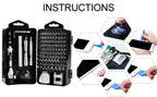Car 115-in-1 Screwdriver Tool Set: Get Ready For Any Repair Job - IncludesTools For Cellphones, Laptops, Cameras & More Amagi