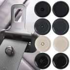 4/8pcs Car Safety Seatbelt Stopper Buckle Adjust Seat Belt Spacing Limit Stop Plastic Anti-slip Button Retainer Car Interior