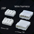 28-pin wire harness automotive multimedia navigation screen harness connector