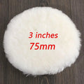 3/4/5/6/7Inches Wool Polishing Disc Waxing Polishing Buffing Car Paint Care Polisher Pads for Car Wash Auto Accessories