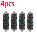 HL Motorcycle Car Light Solar Powered Simulated Dummy Alarm Wireless Warning Anti-Theft Caution Lamp LED Light Flashing Mode