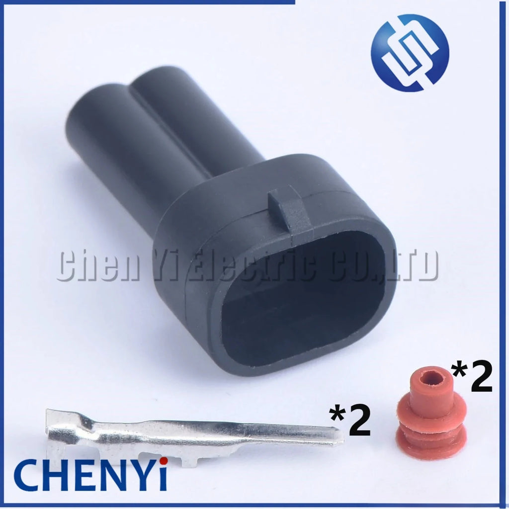 1 Set 2 Pin Auto Injector Plug Ignition Coil Female orMale waterproof Connector Socket Housing 4AGE RB26 3SGE For Toyota Mazda